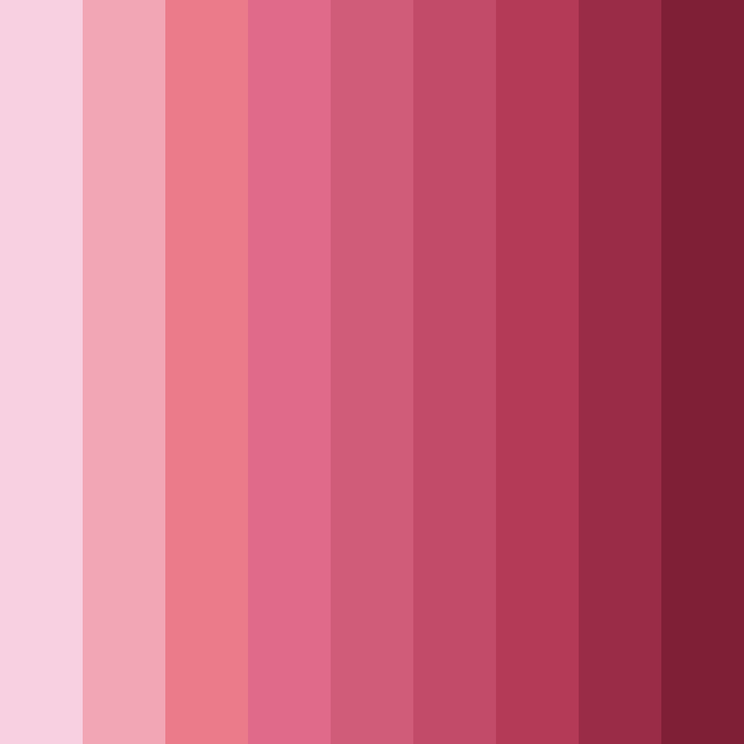 Download blossom bouquet color palette PNG image (square)