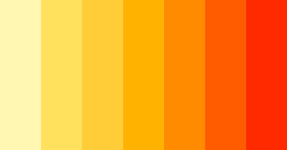 Download yellow joy color palette PNG image (landscape)