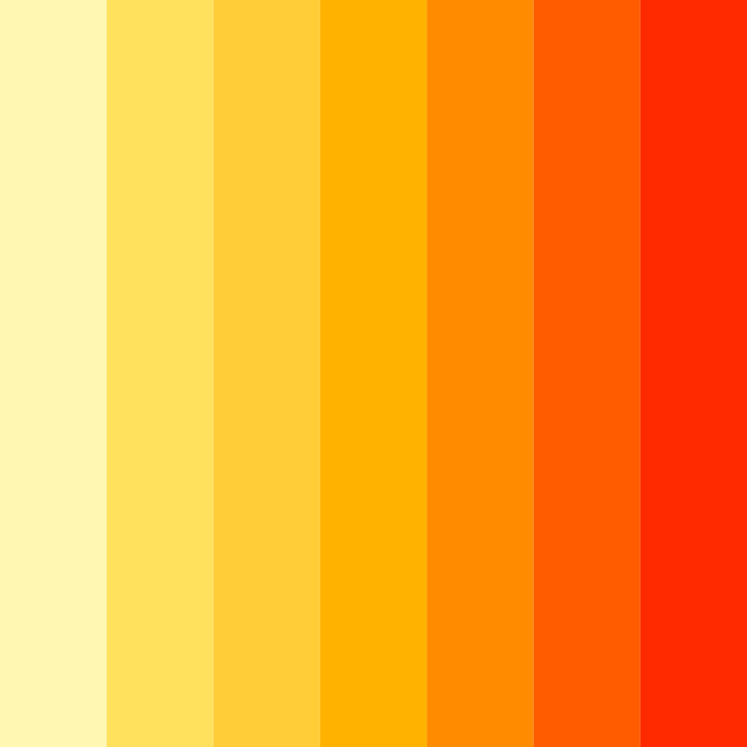Download yellow joy color palette PNG image (square)