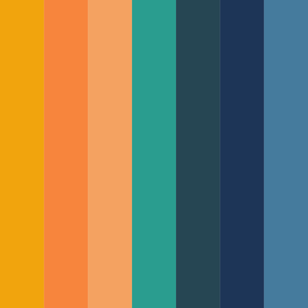 Download autumnal majesty color palette PNG image (square)