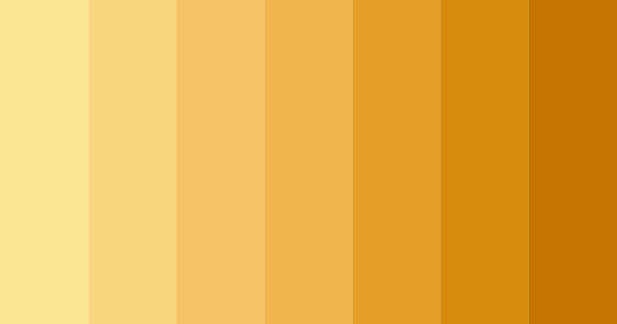 Download golden hues color palette PNG image (landscape)