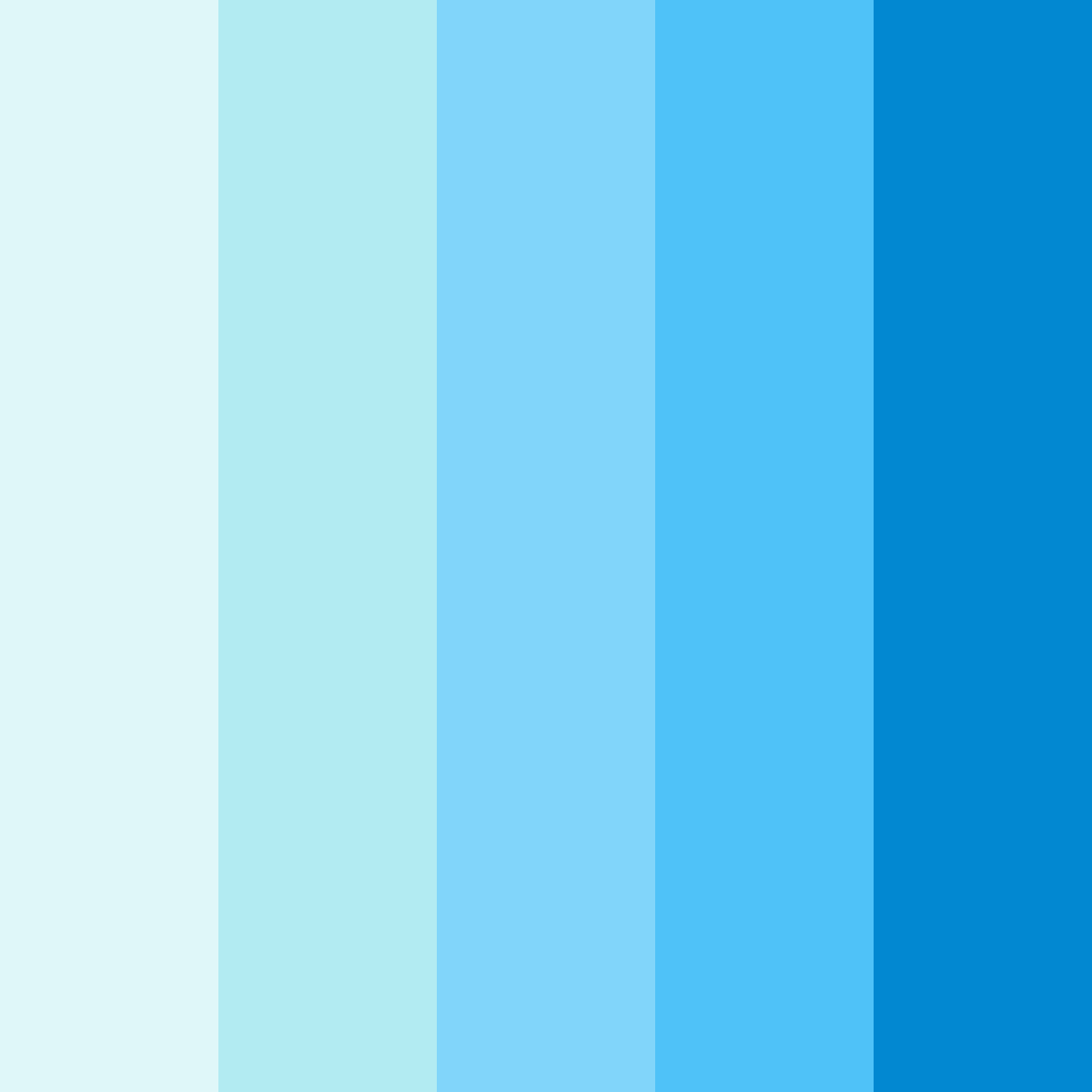 Download spring breeze color palette PNG image (square)