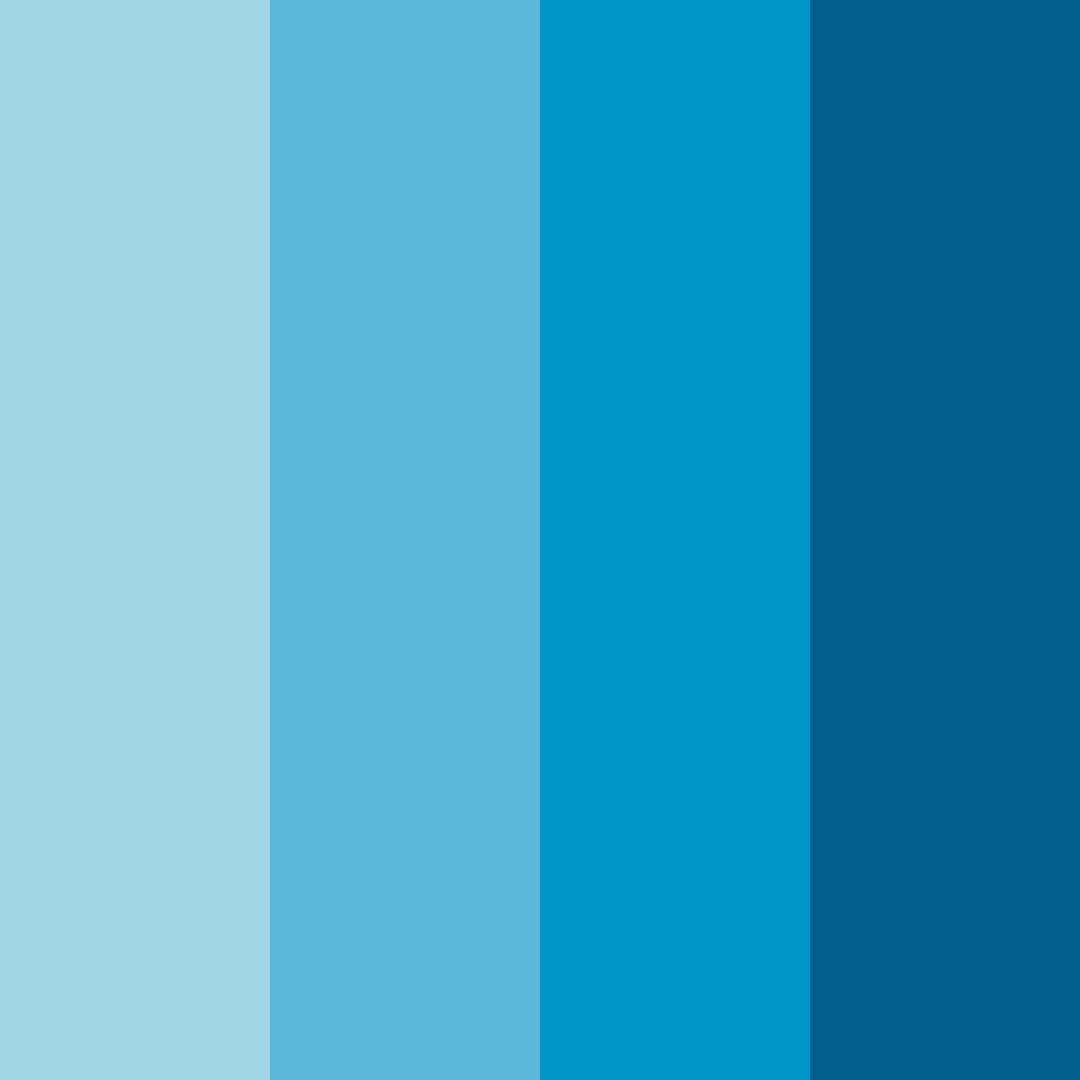 Download blue ocean breeze color palette PNG image (square)