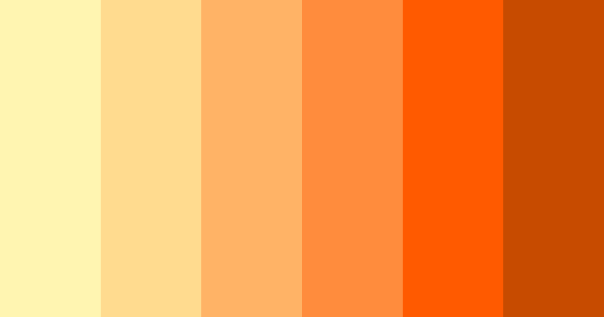 Download yellow and pink sunset color palette PNG image (landscape)
