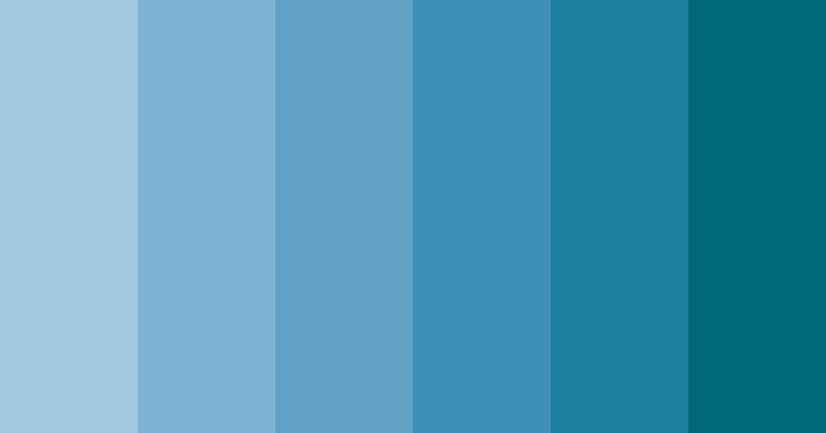 Download light blue color palette PNG image (landscape)