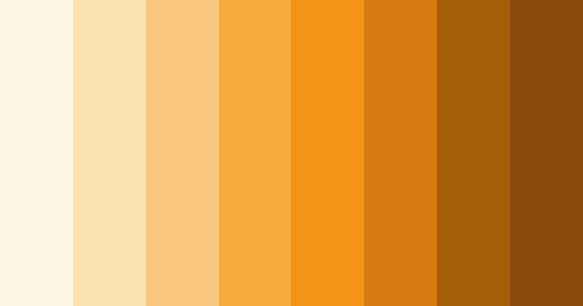 Download citrus sunrise color palette PNG image (landscape)