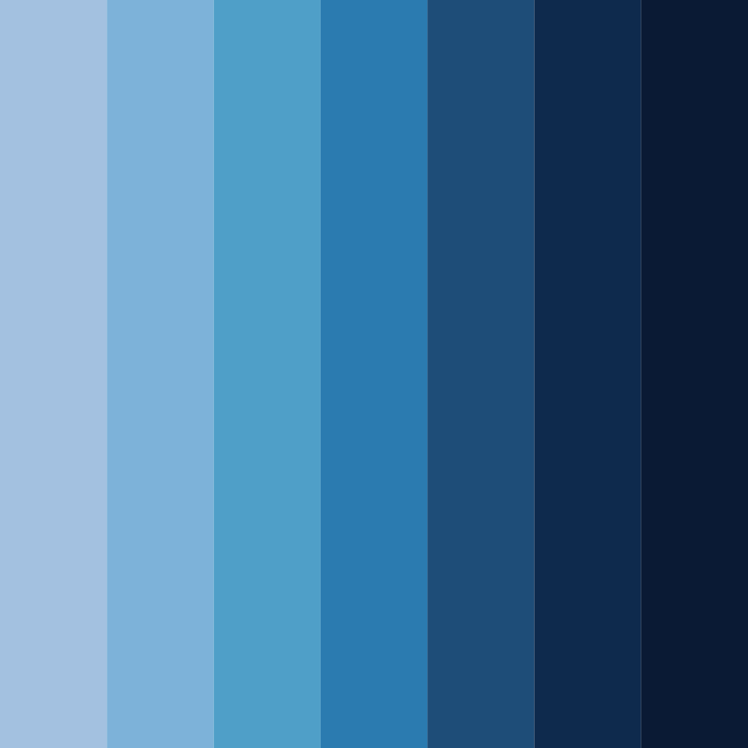 Download deep sea serenity color palette PNG image (square)
