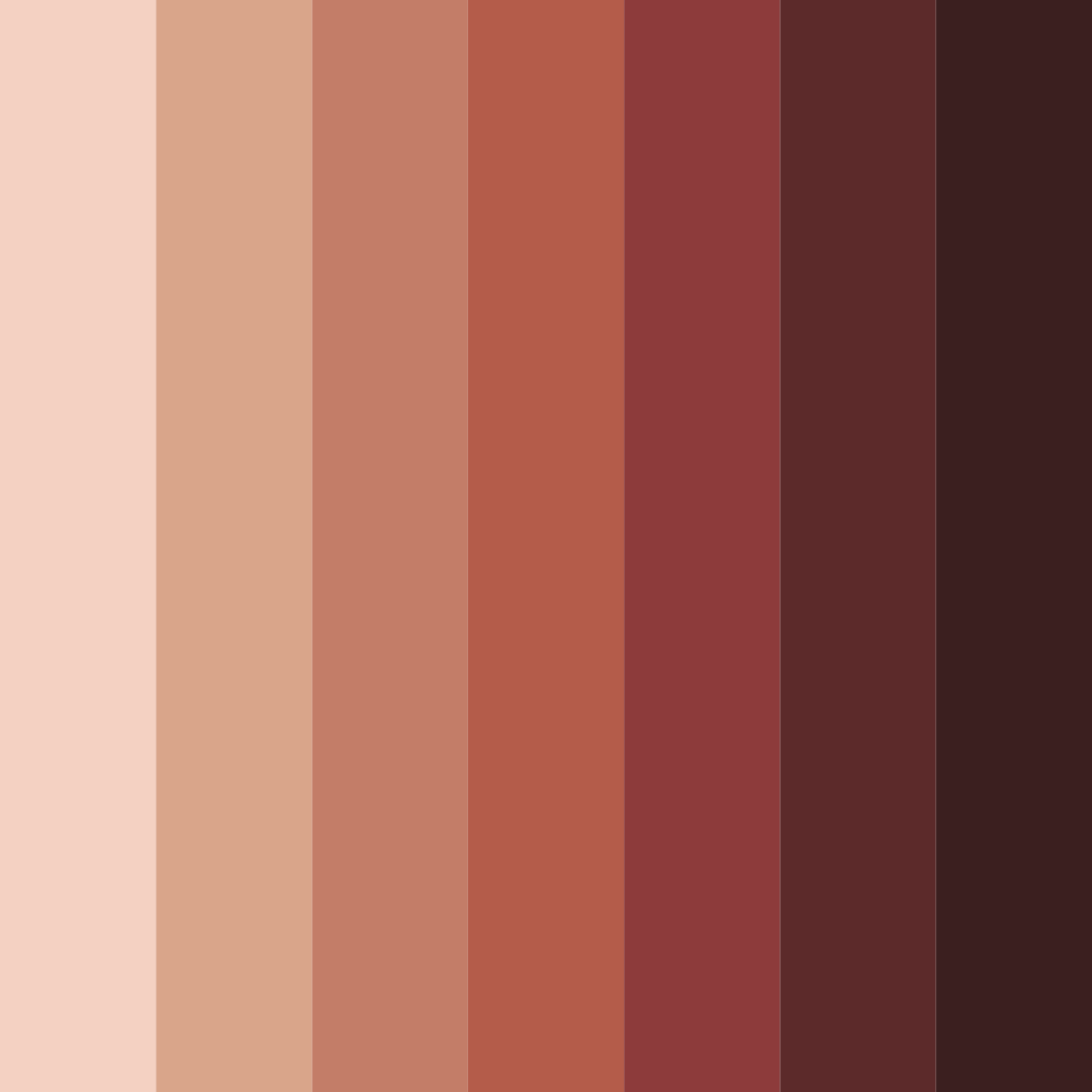 Download rustic leatherwood color palette PNG image (square)
