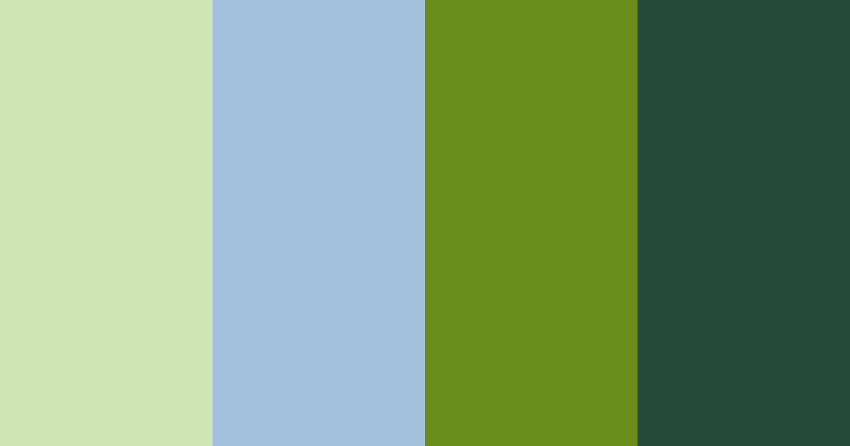 Download dark green and blue yellow color palette PNG image (landscape)