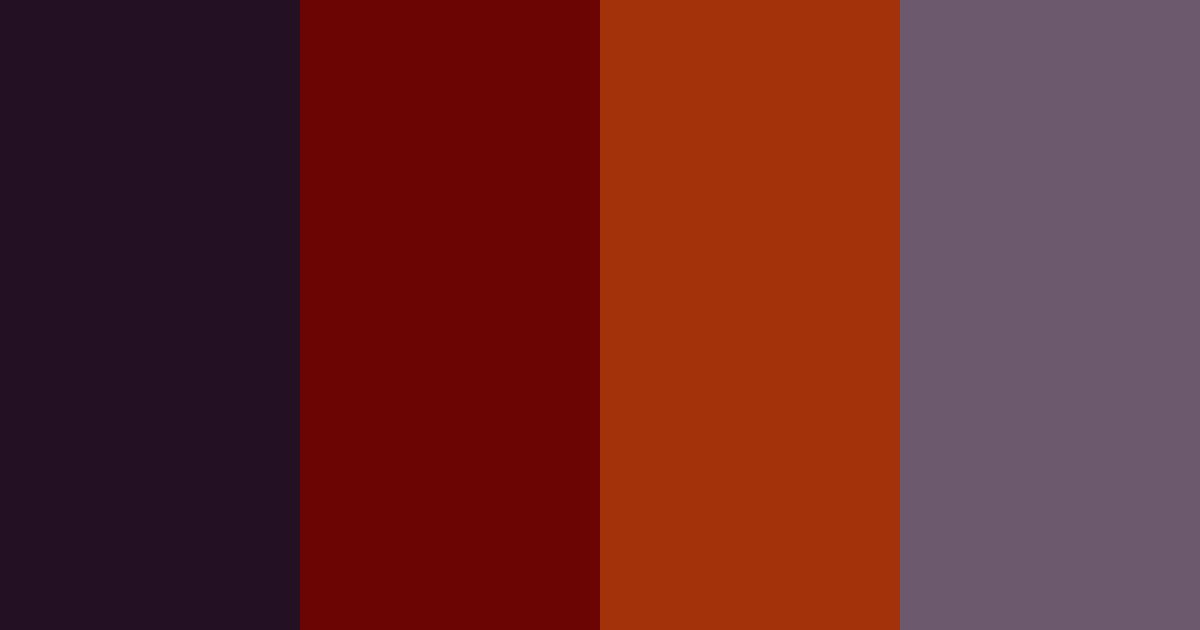 Download autumnal color palette PNG image (landscape)