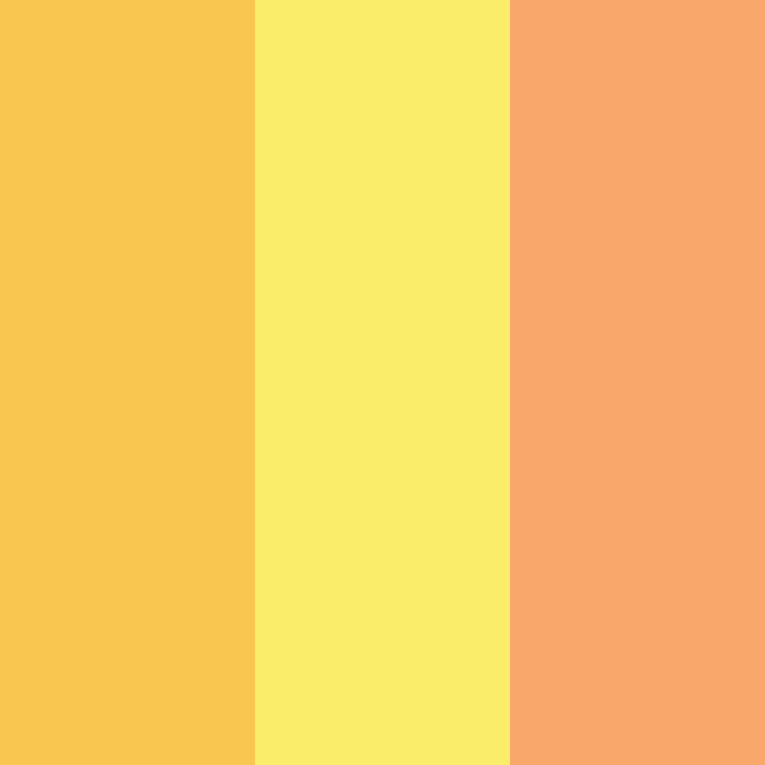 Download sunshine serenade color palette PNG image (square)