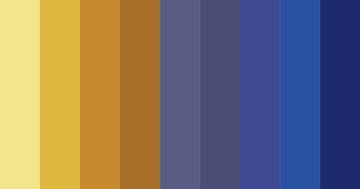 Download royal blue elegance color palette PNG image (landscape)