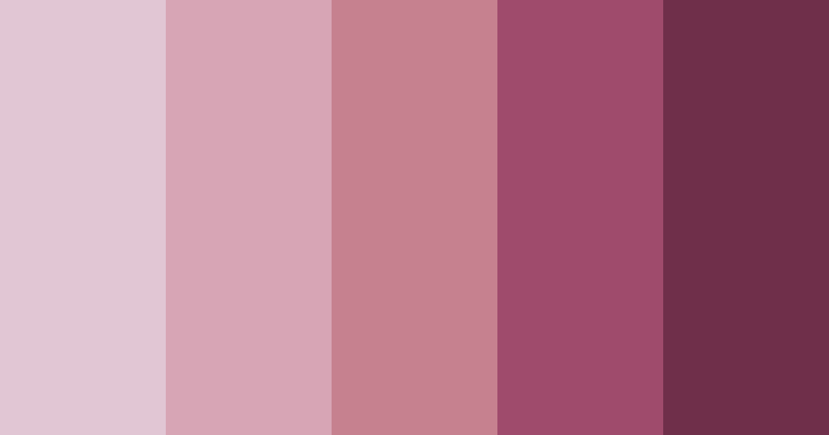 Download dark plum color palette PNG image (landscape)