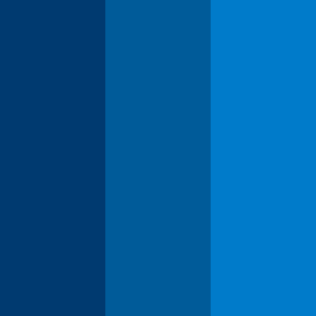 Download deep blue color palette PNG image (square)