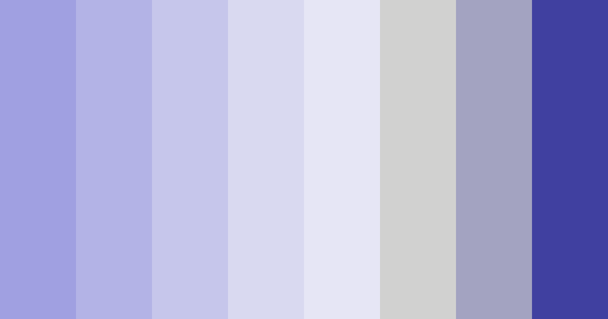 Download shades of blue color palette PNG image (landscape)