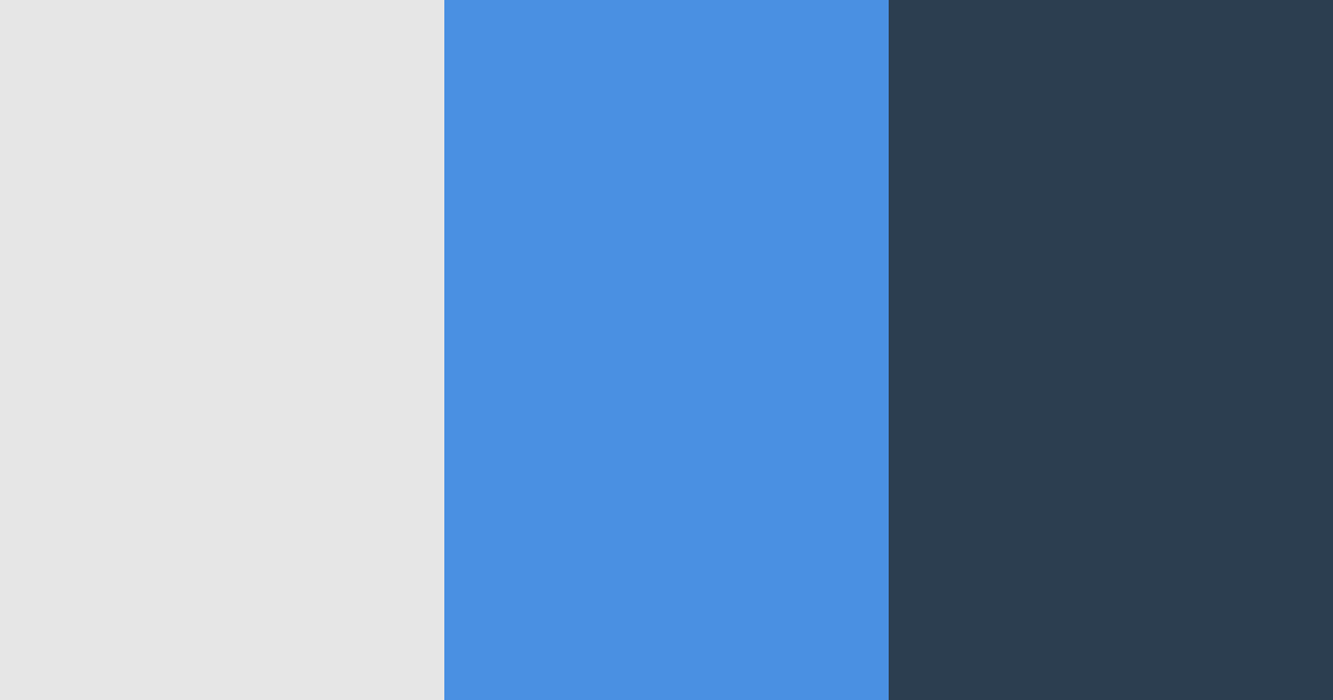Download cool blue color palette PNG image (landscape)