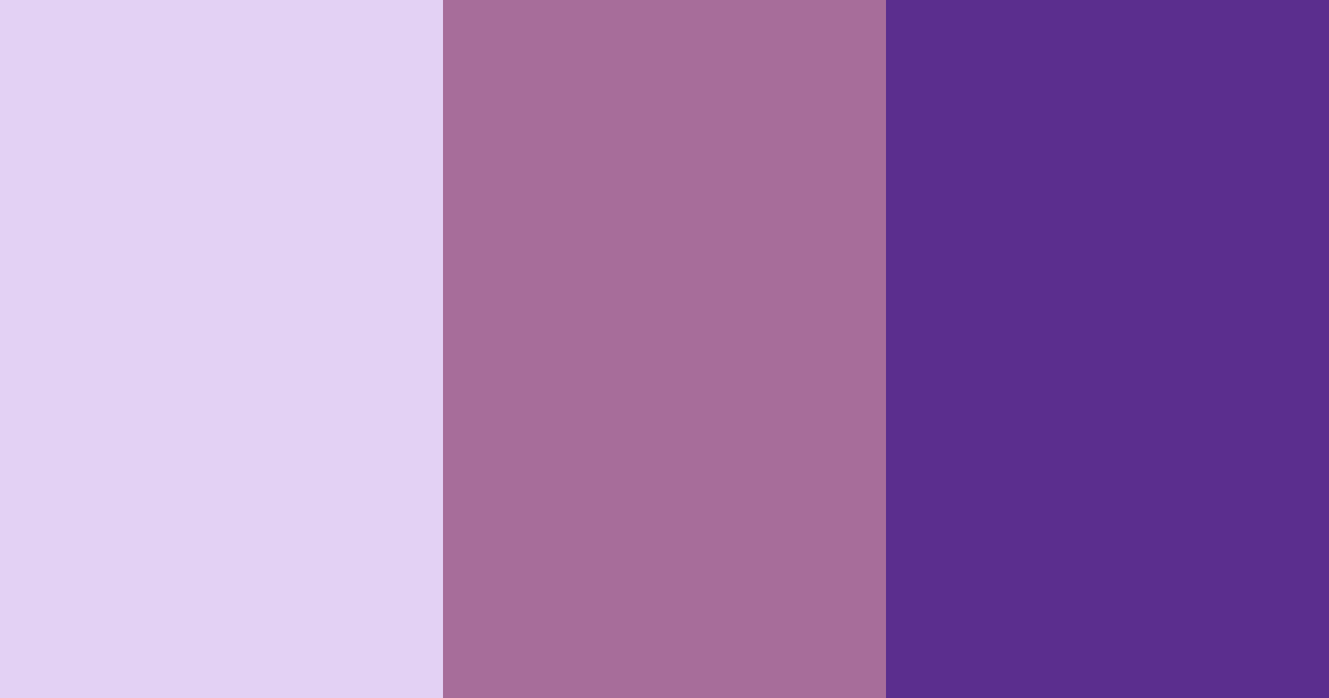 Download lavender dreams color palette PNG image (landscape)