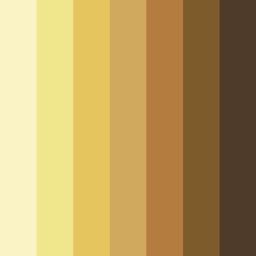 Download brown school color palette PNG image (square)