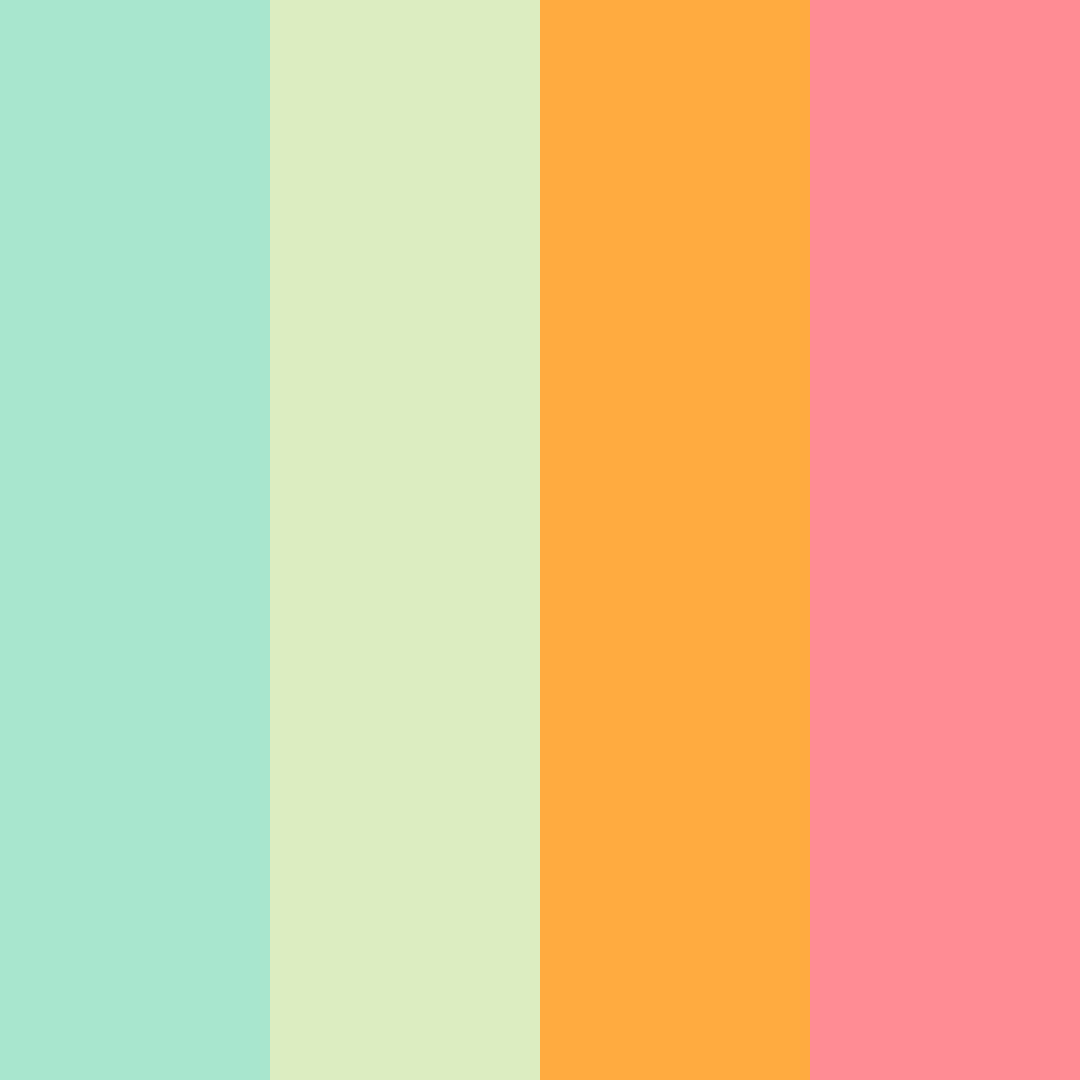 Shades of 青绿 Color Palette - ColorDrop