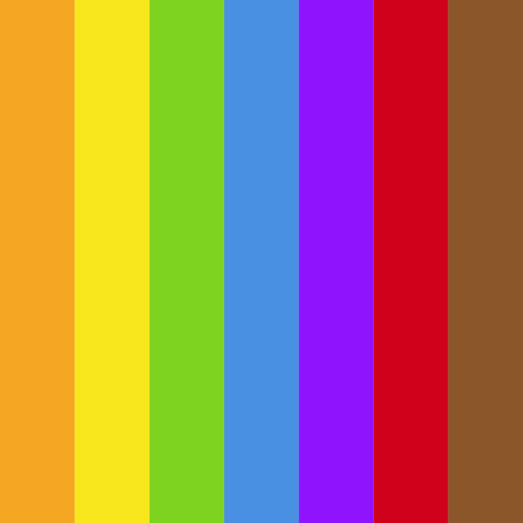 Download spectrum serenade color palette PNG image (square)