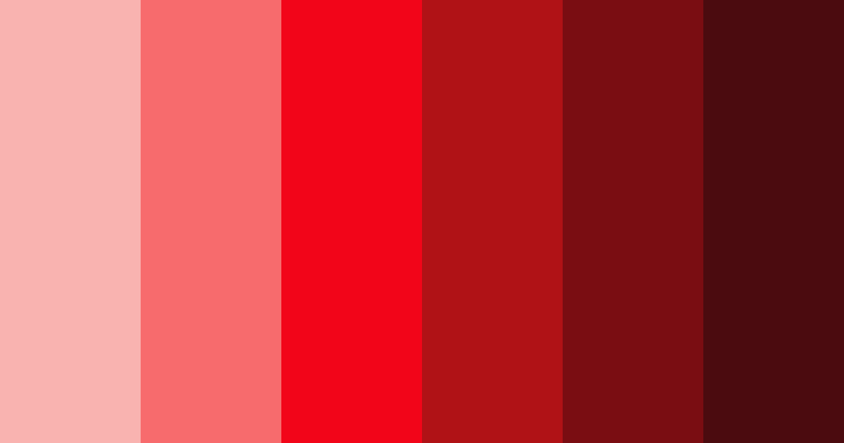 Download crimson confectionery color palette PNG image (landscape)