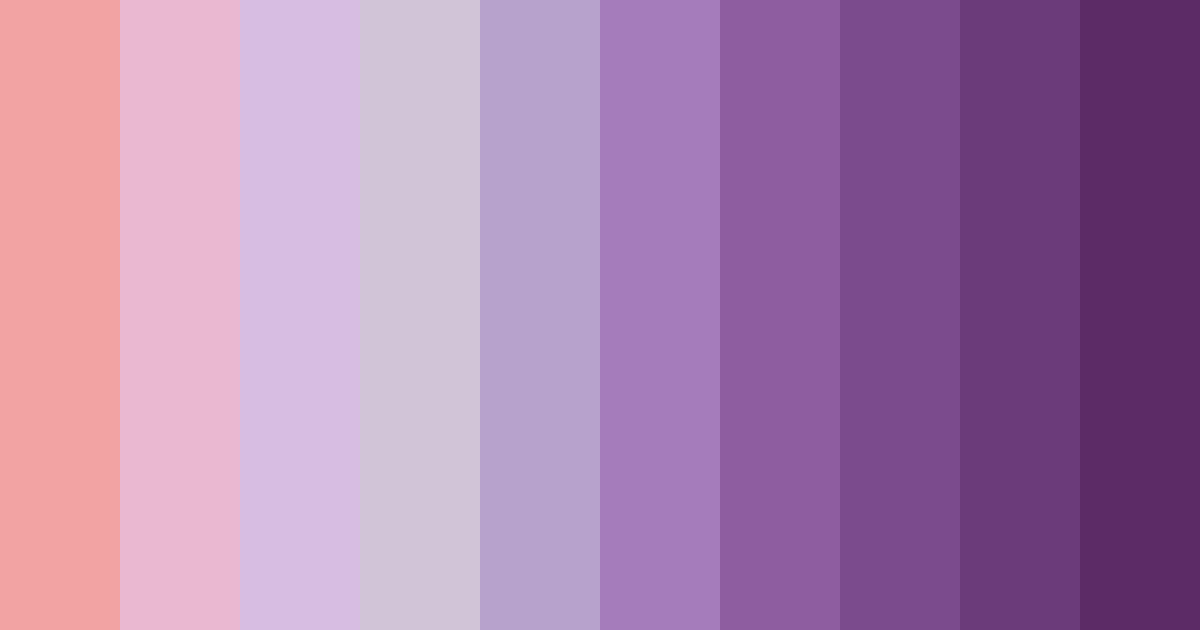 Download whimsical blossoms color palette PNG image (landscape)