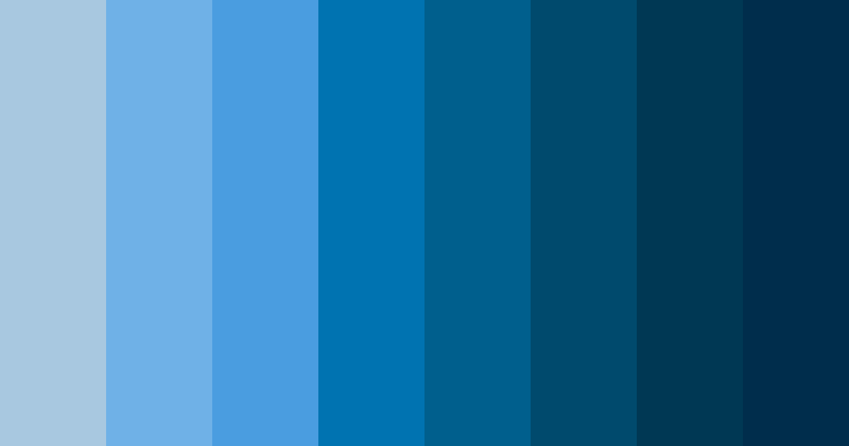 Download oceanic harmony color palette PNG image (landscape)