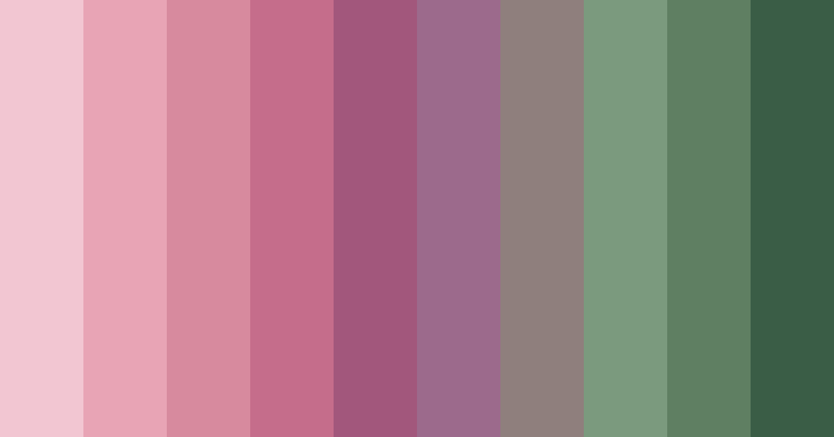 Download rosewood hues color palette PNG image (landscape)