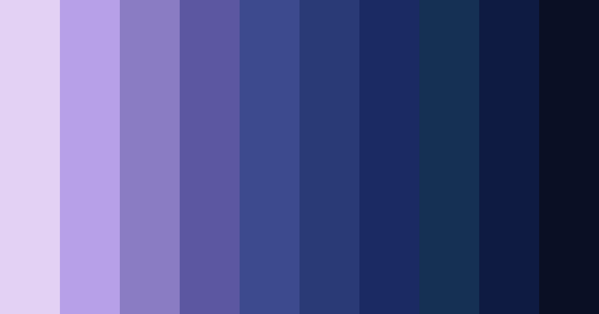 Download mystical depths color palette PNG image (landscape)
