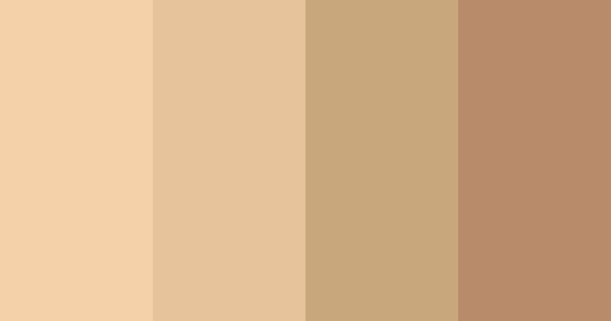 Download warm honey glow color palette PNG image (landscape)