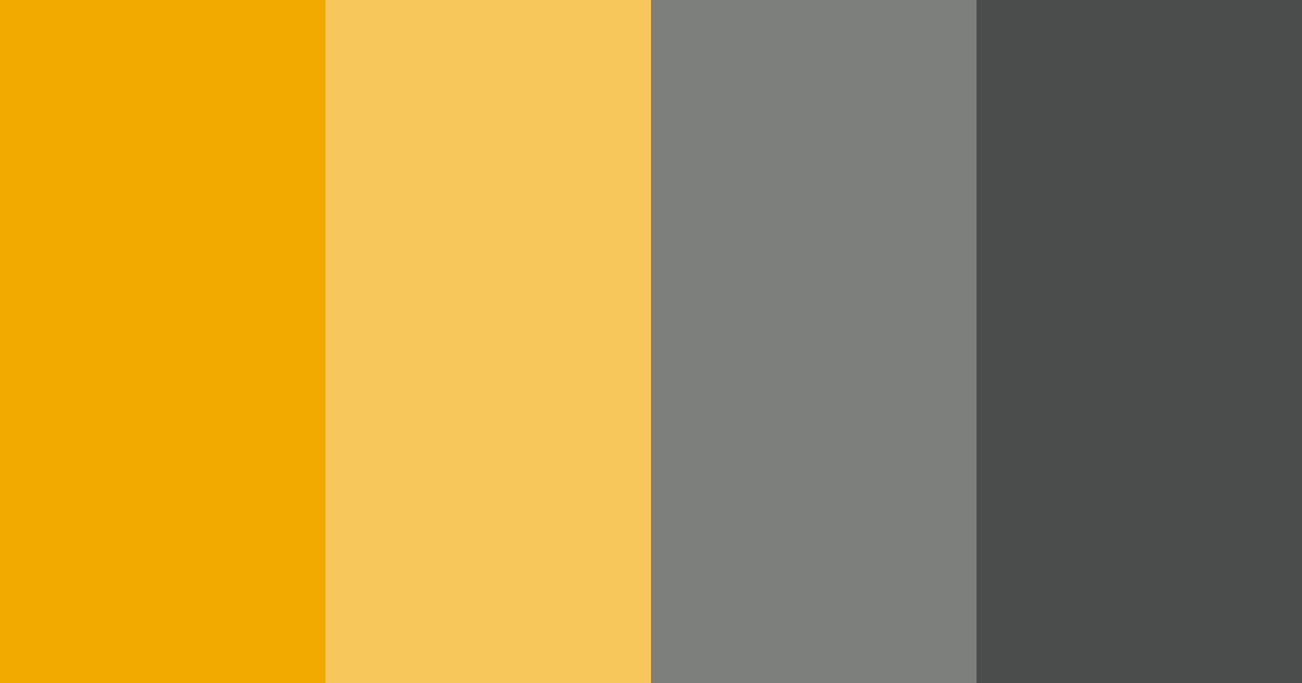 Download bright orange and gray color palette PNG image (landscape)