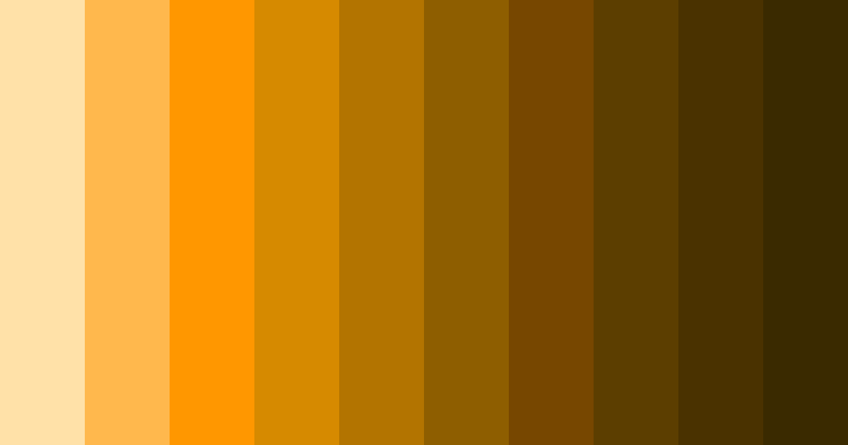 Download persimmon dreams color palette PNG image (landscape)