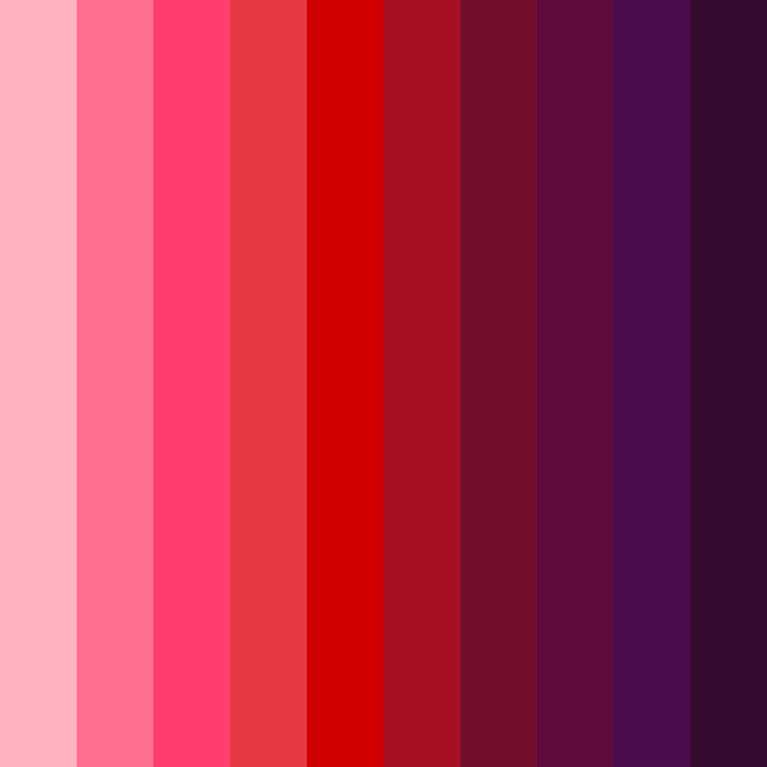 Download red delight color palette PNG image (square)