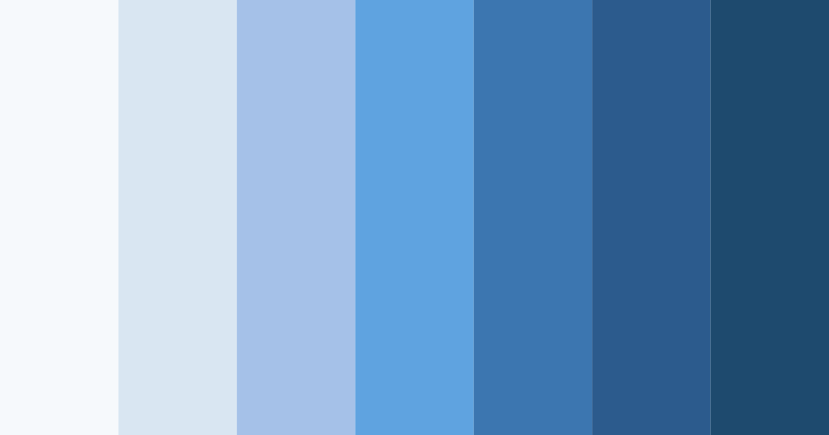 Download blue brilliant color palette PNG image (landscape)