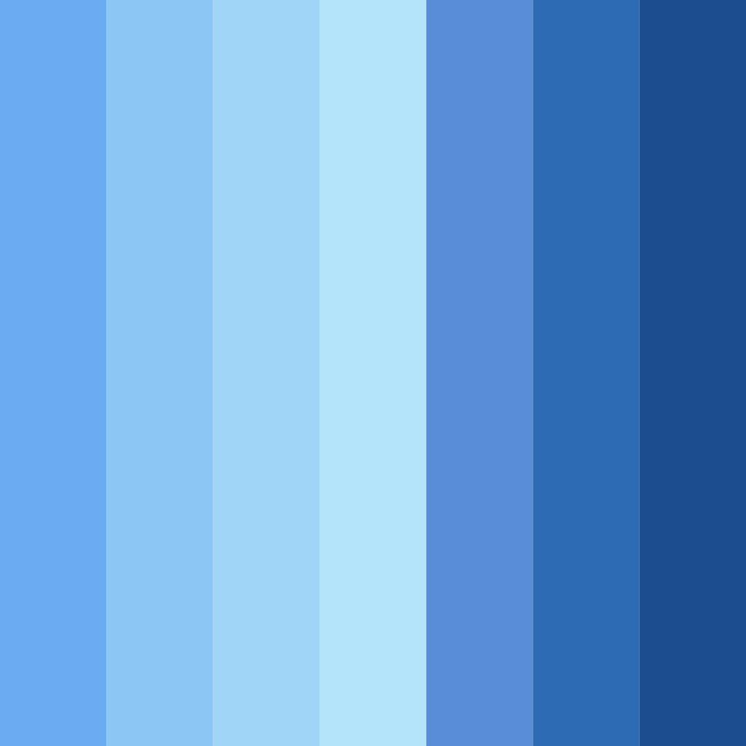 Download bright royal blue color palette PNG image (square)