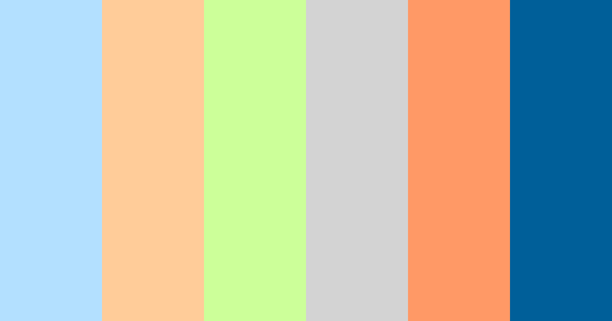 Download blue green dream color palette PNG image (landscape)