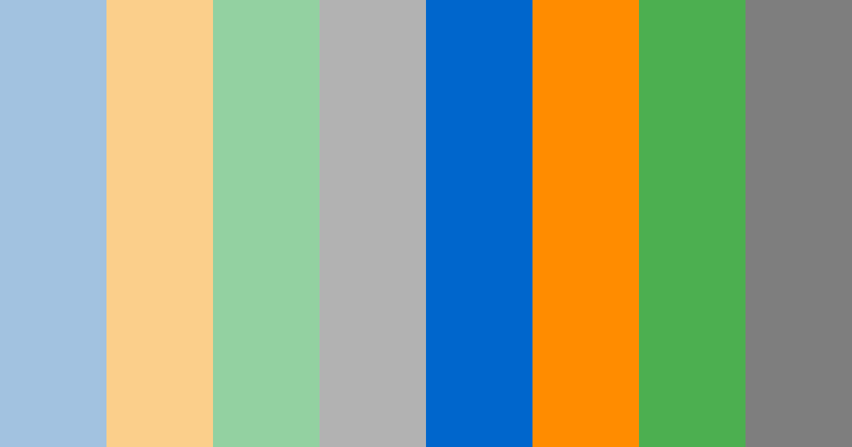 Download blue green sunset color palette PNG image (landscape)