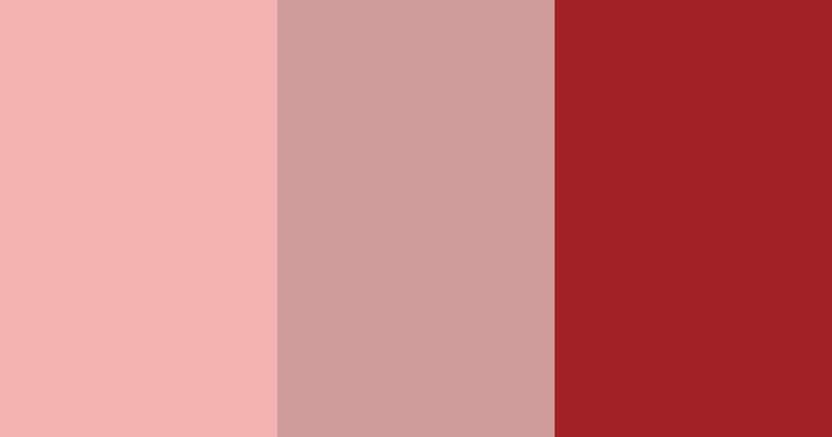 Download crimson shades color palette PNG image (landscape)