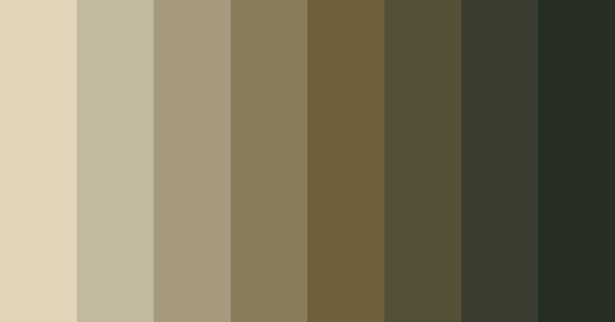 Download khaki ocean color palette PNG image (landscape)