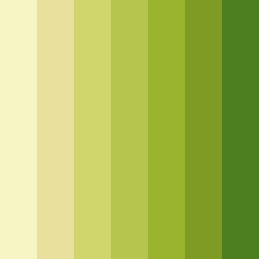 Download lush twelve color palette PNG image (square)