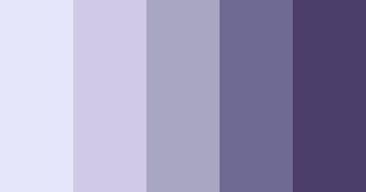 Download lavender dream color palette PNG image (landscape)