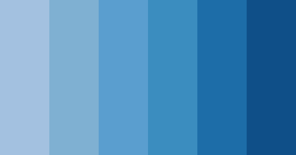 Download bright blue color palette PNG image (landscape)