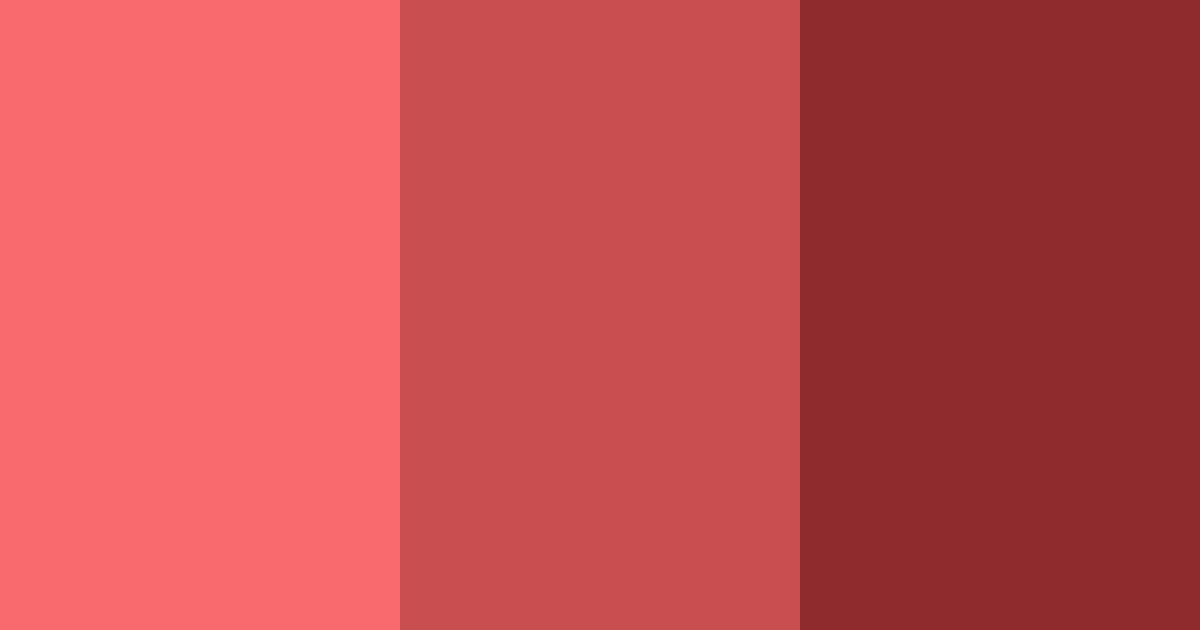 Download cinnabar red color palette PNG image (landscape)