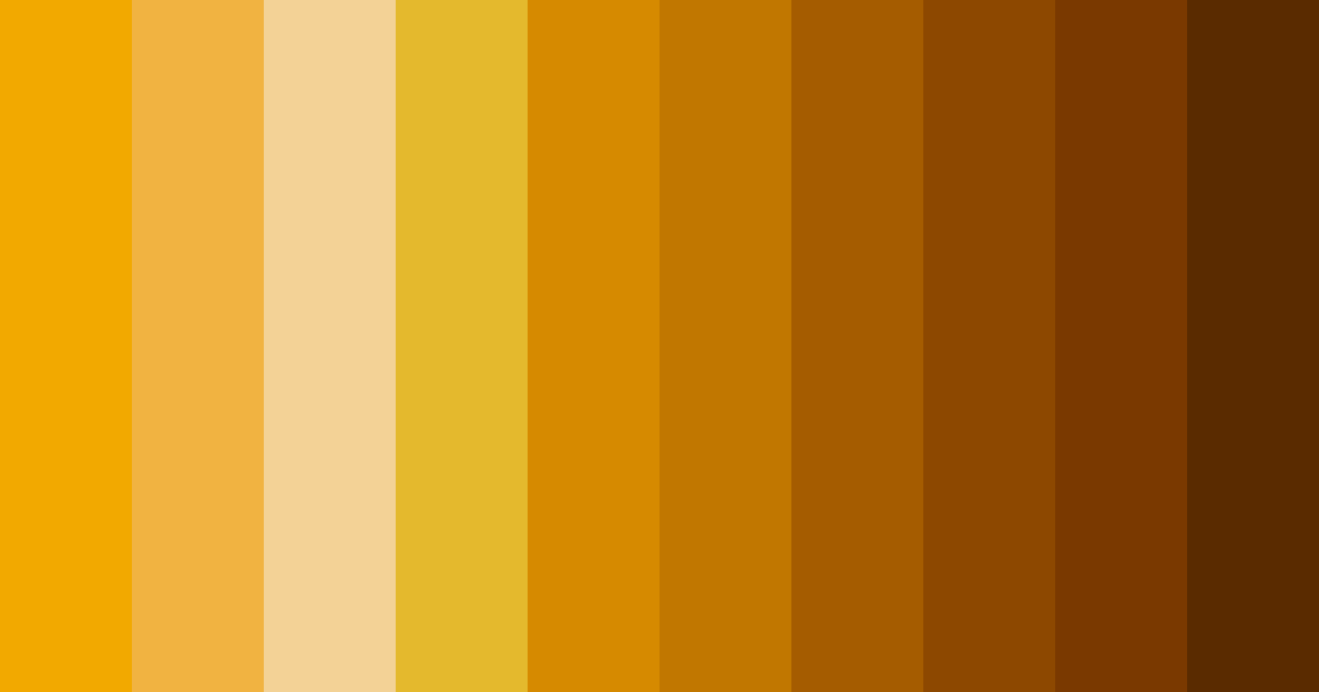 Download golden harvest color palette PNG image (landscape)