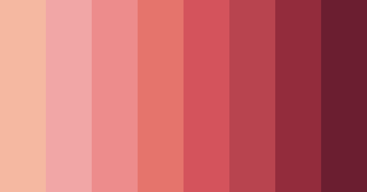Download crimson embrace color palette PNG image (landscape)