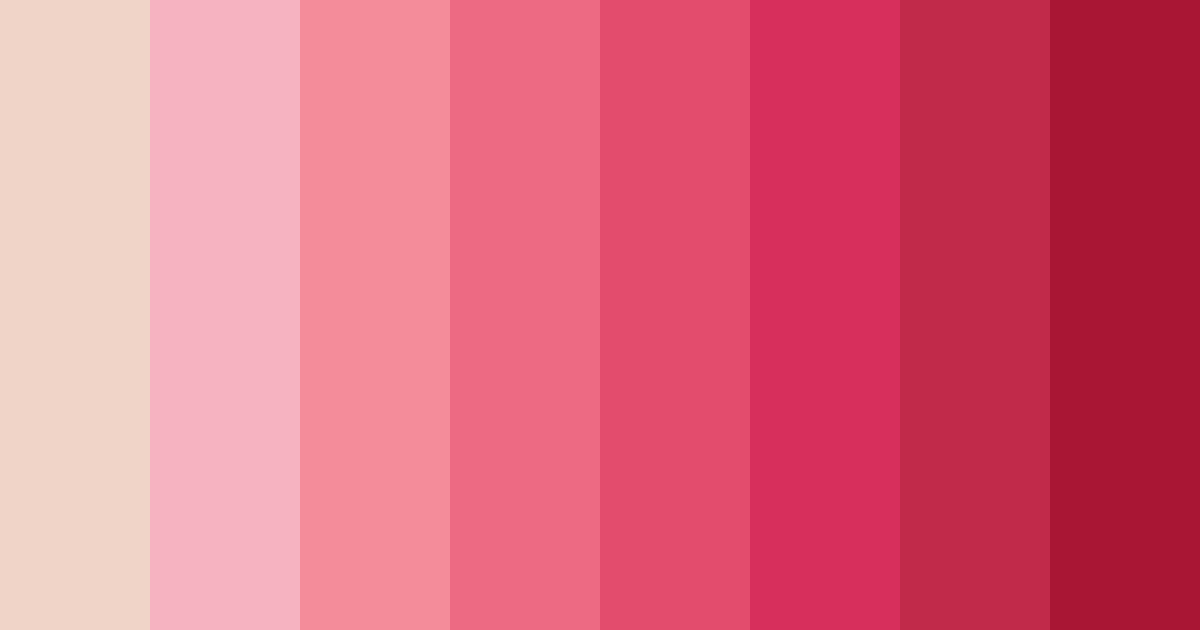 Download pink march color palette PNG image (landscape)