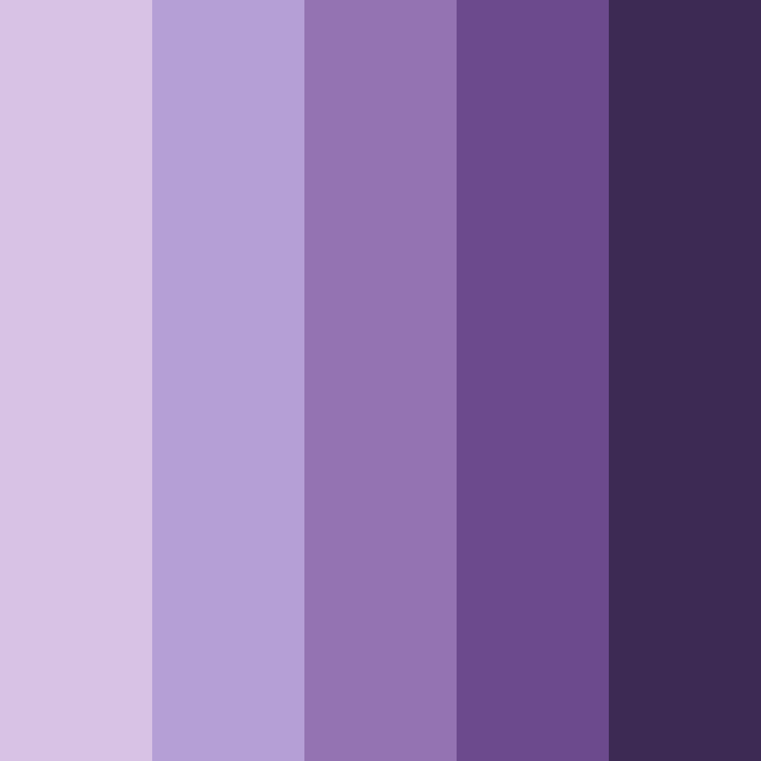 Download dark purple elegance color palette PNG image (square)