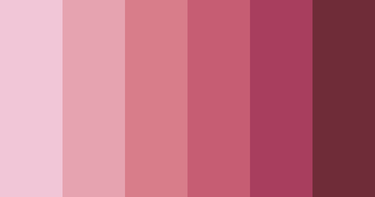 Download velvet rose sunset color palette PNG image (landscape)