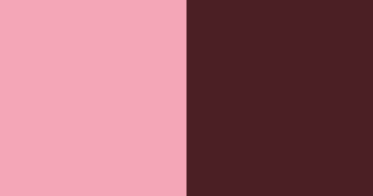 Download pink and black elegance color palette PNG image (landscape)