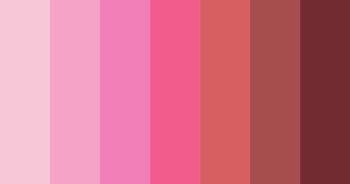 Download pink spectrum color palette PNG image (landscape)